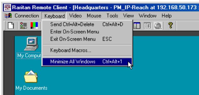 DAXTEN IP-REACH - Activation de la barre de menus - 1