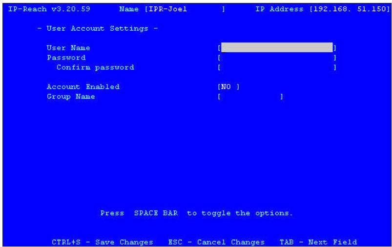 DAXTEN IP-REACH - Création ou modification de comptes utilisateur - 3