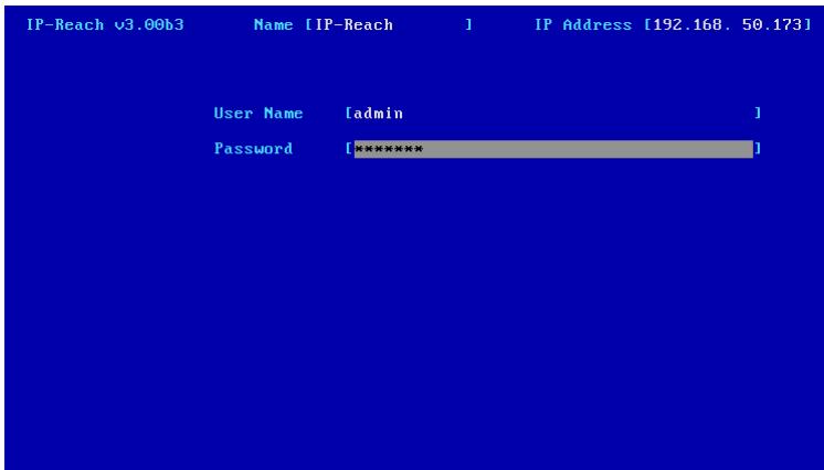 DAXTEN IP-REACH - Console d'administration locale - 1