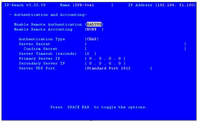 DAXTEN IP-REACH - Paramètres généraux pour l'authentification à distance - 3
