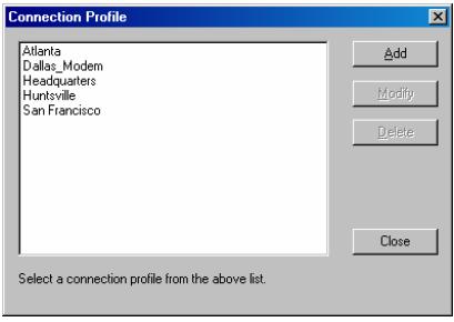 DAXTEN IP-REACH - Pour créer un profil de connexion : - 1
