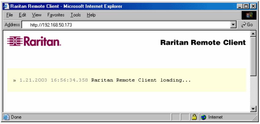 DAXTEN IP-REACH - Lancement de raritan remote client (RRC) - 1