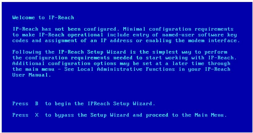 DAXTEN IP-REACH - Configuration initiale - 1