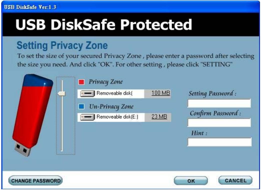 MAXELL KEYMAX - Change the size of the Privacy Zone - 1