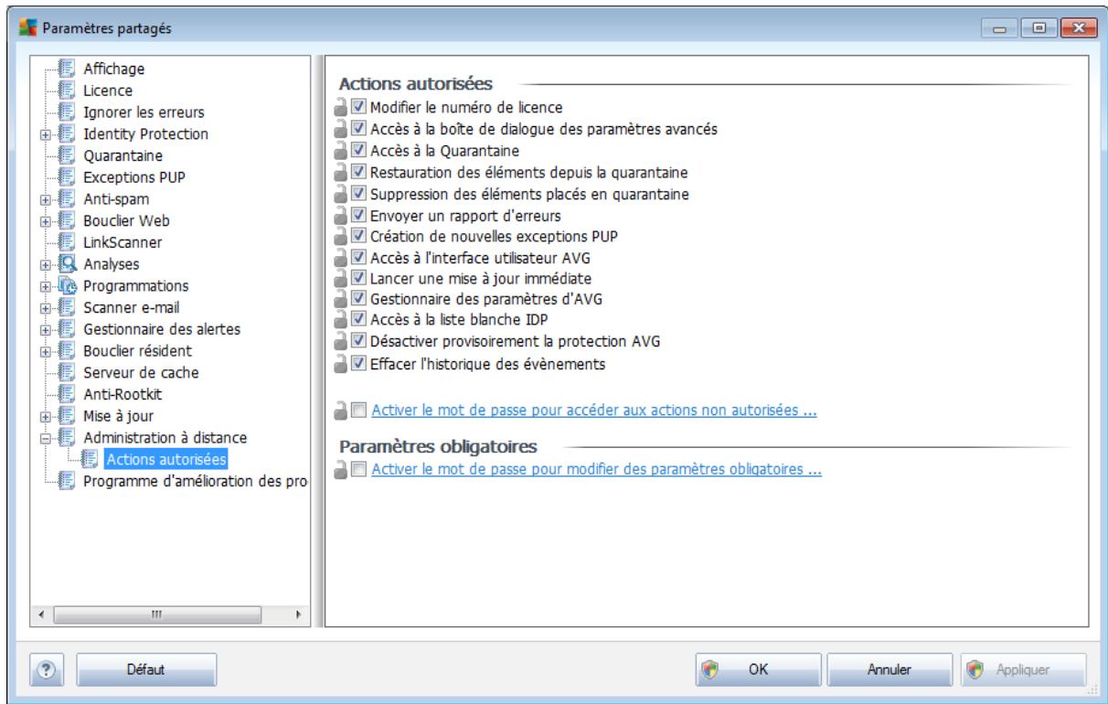 GRISOFT ANTI-VIRUS BUSINESS EDITION 2011 - Actions autorisées - 1