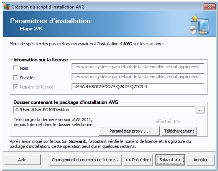 GRISOFT ANTI-VIRUS BUSINESS EDITION 2011 - Création du script d'installation AVG - 2