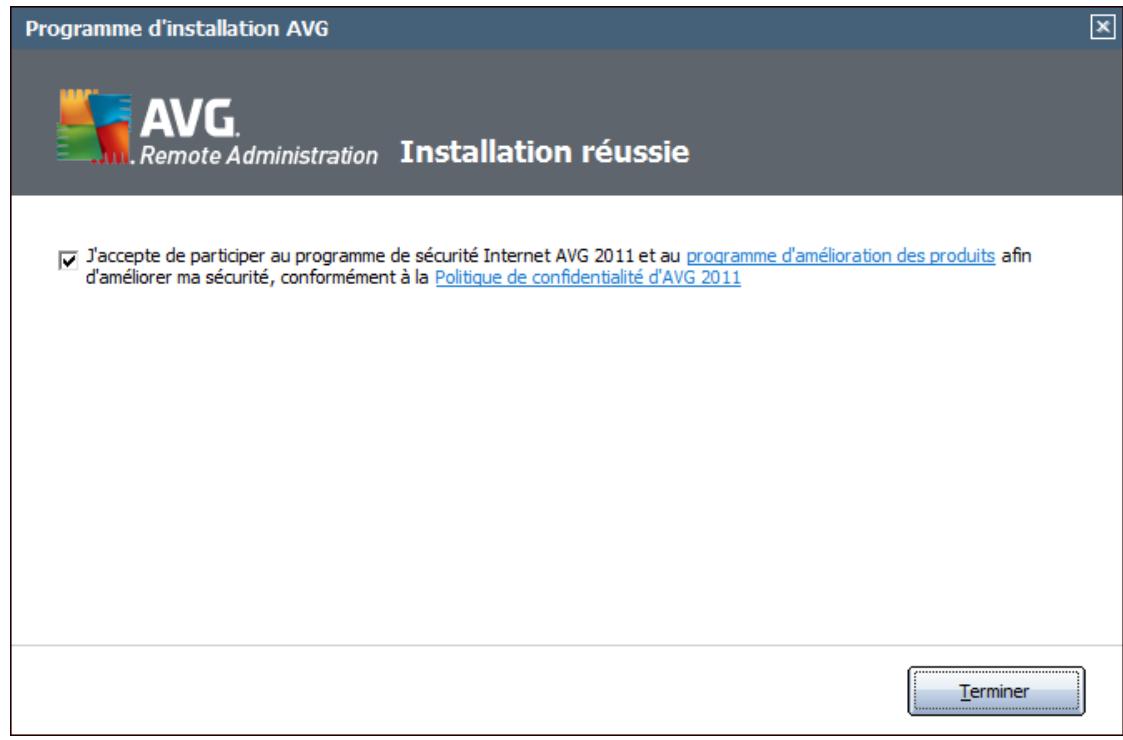 GRISOFT ANTI-VIRUS BUSINESS EDITION 2011 - Installation terminée - 1