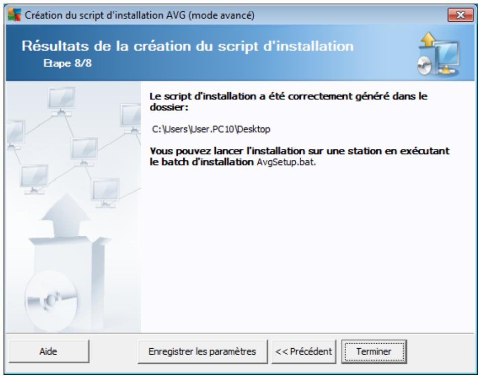 GRISOFT ANTI-VIRUS BUSINESS EDITION 2011 - Création du script d'installation AVG - 8