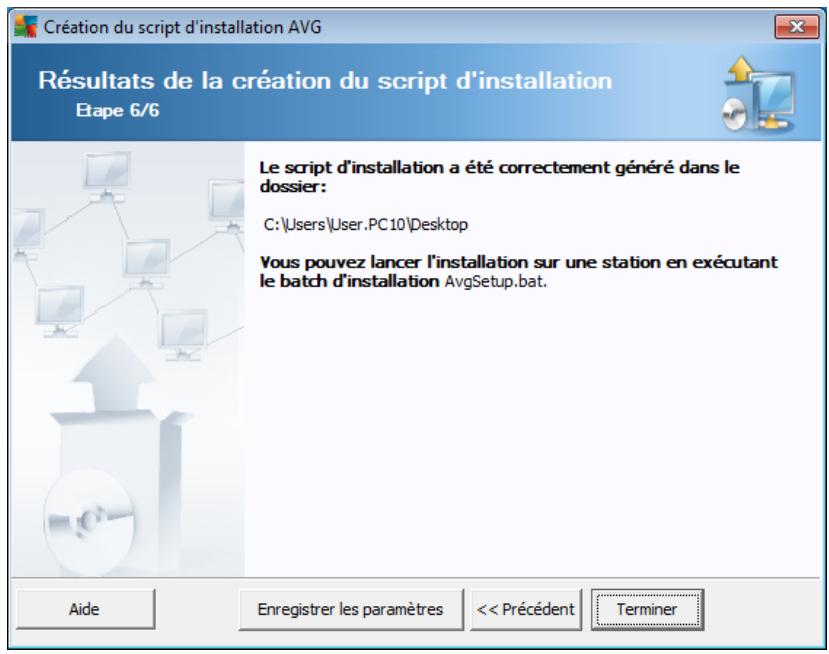 GRISOFT ANTI-VIRUS BUSINESS EDITION 2011 - Création du script d'installation AVG - 6