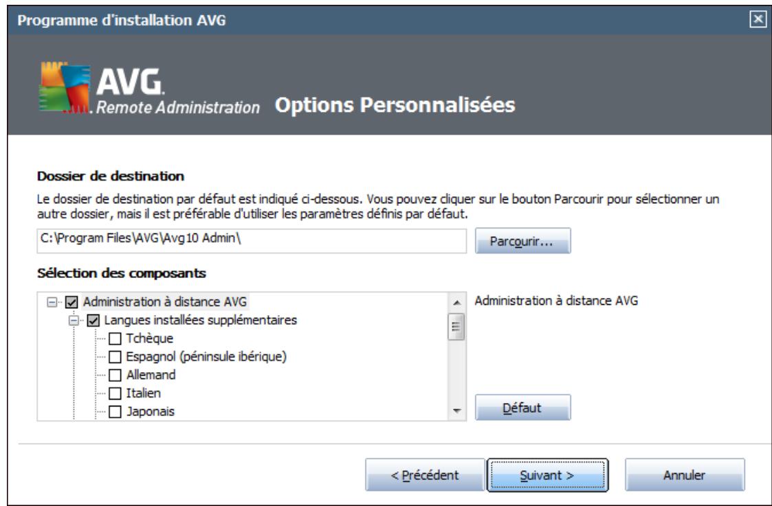GRISOFT ANTI-VIRUS BUSINESS EDITION 2011 - Options personnalisées - 1