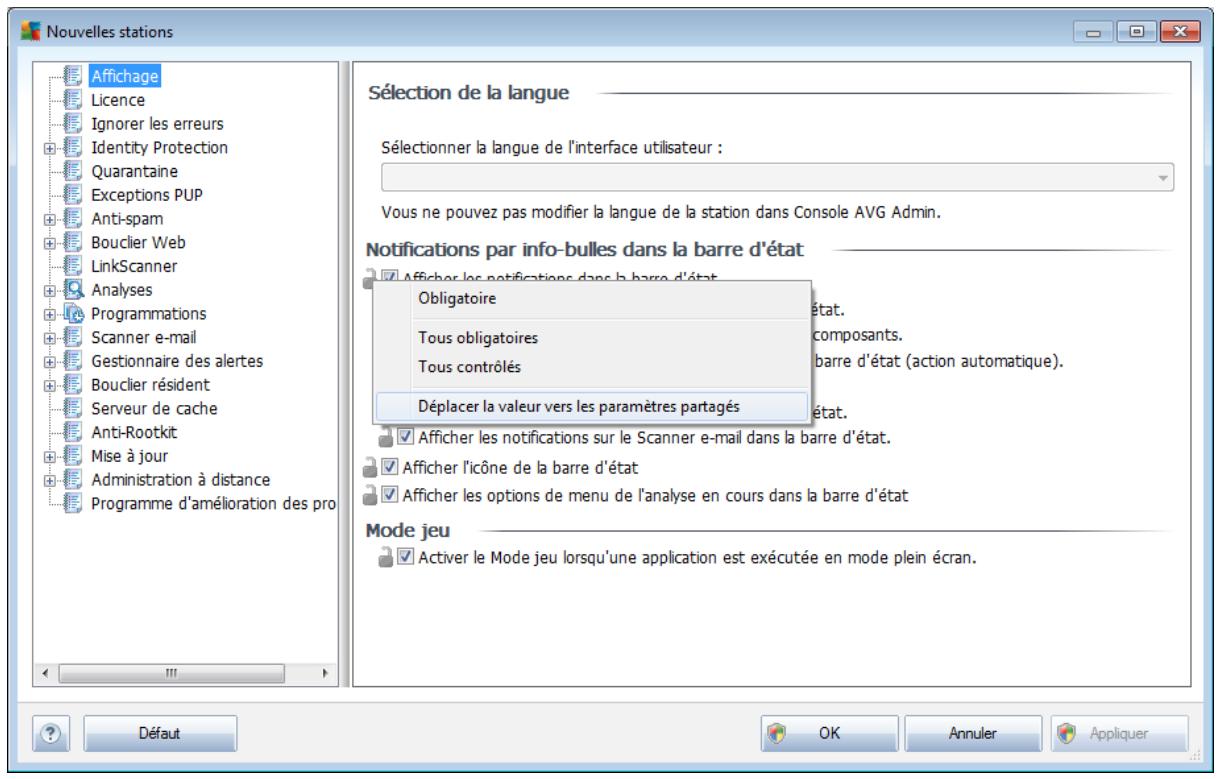GRISOFT ANTI-VIRUS BUSINESS EDITION 2011 - Déplacement de valeurs vers des groupes/serveurs - 3