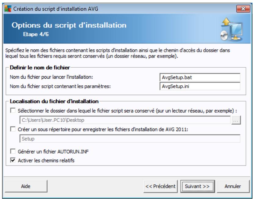 GRISOFT ANTI-VIRUS BUSINESS EDITION 2011 - Création du script d'installation AVG - 4