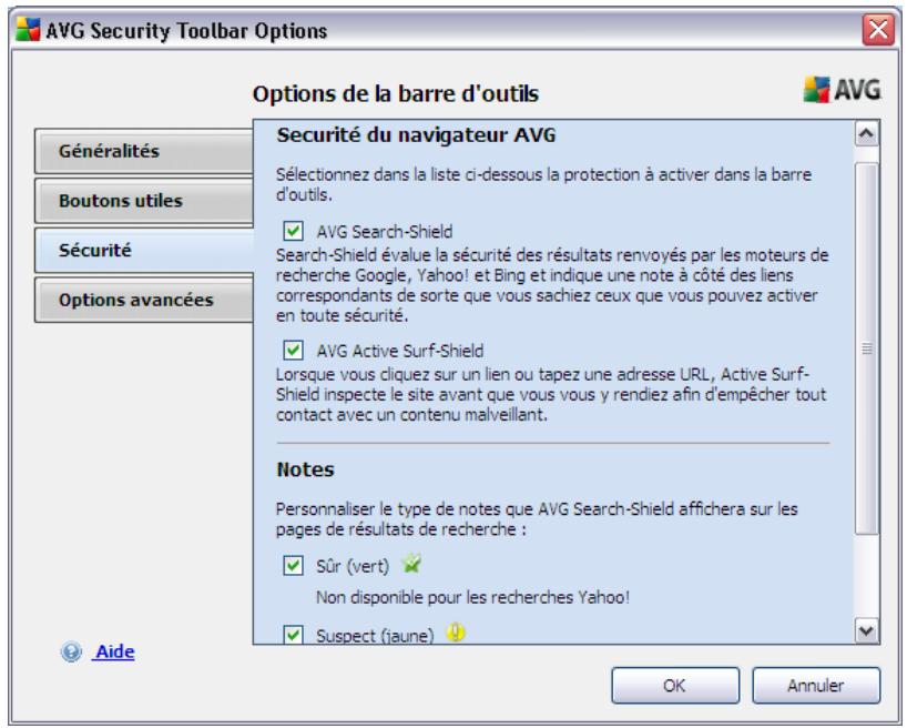 GRISOFT ANTI-VIRUS PLUS PARE-FEU 9.0 - Onglet sécurité - 1