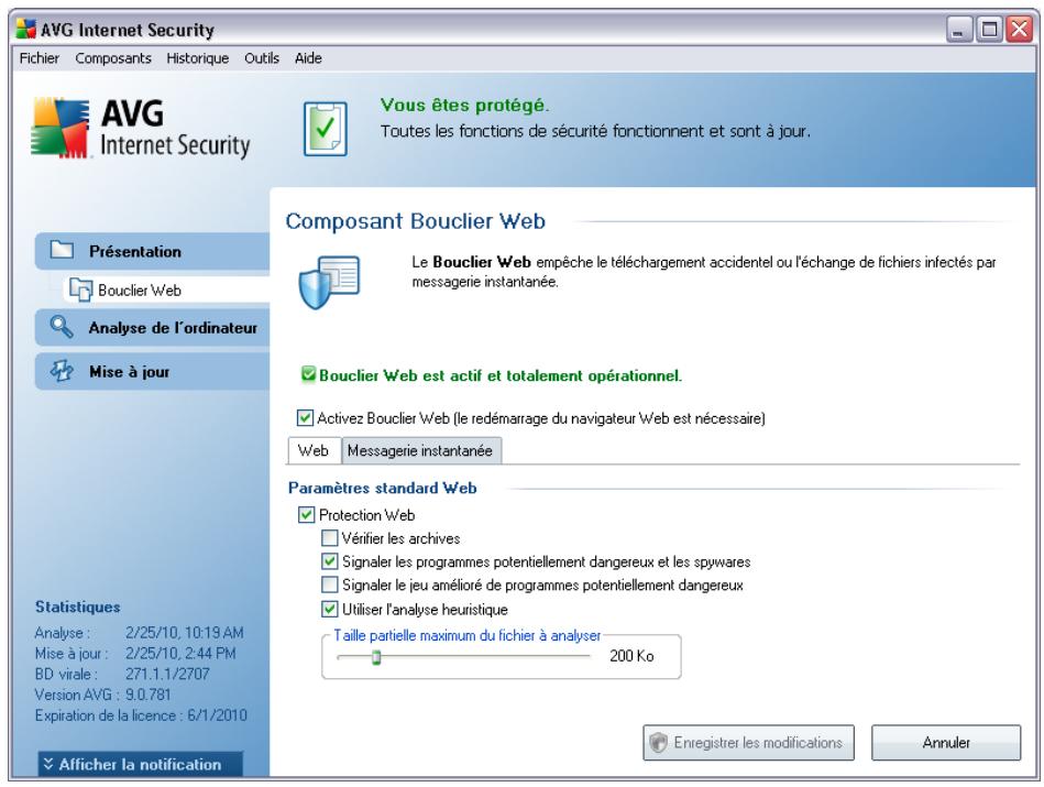 GRISOFT ANTI-VIRUS PLUS PARE-FEU 9.0 - Configuration standard du composant - 1