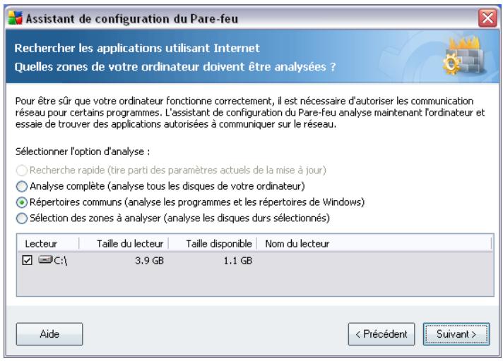 GRISOFT AVG 8.5 ANTI-VIRUS PLUS PARE-FEU - Rechercher les applications utilisant internet - 1