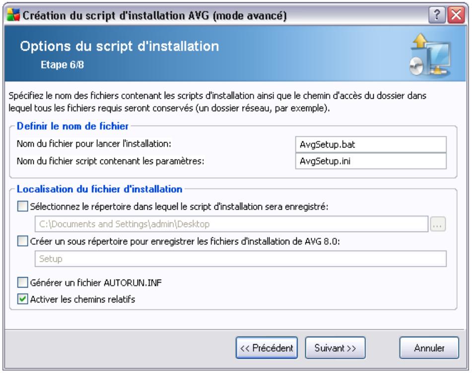GRISOFT AVG 8.5 ANTIVIRUS - Création du script d'installation d'avg - 6