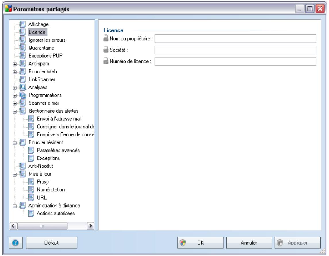 GRISOFT AVG 8.5 ANTIVIRUS - Actions autorisées - 2