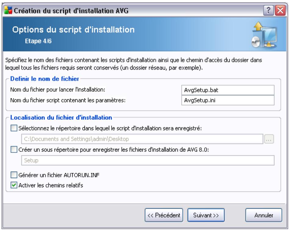 GRISOFT AVG 8.5 ANTIVIRUS - Création du script d'installation d'avg - 4