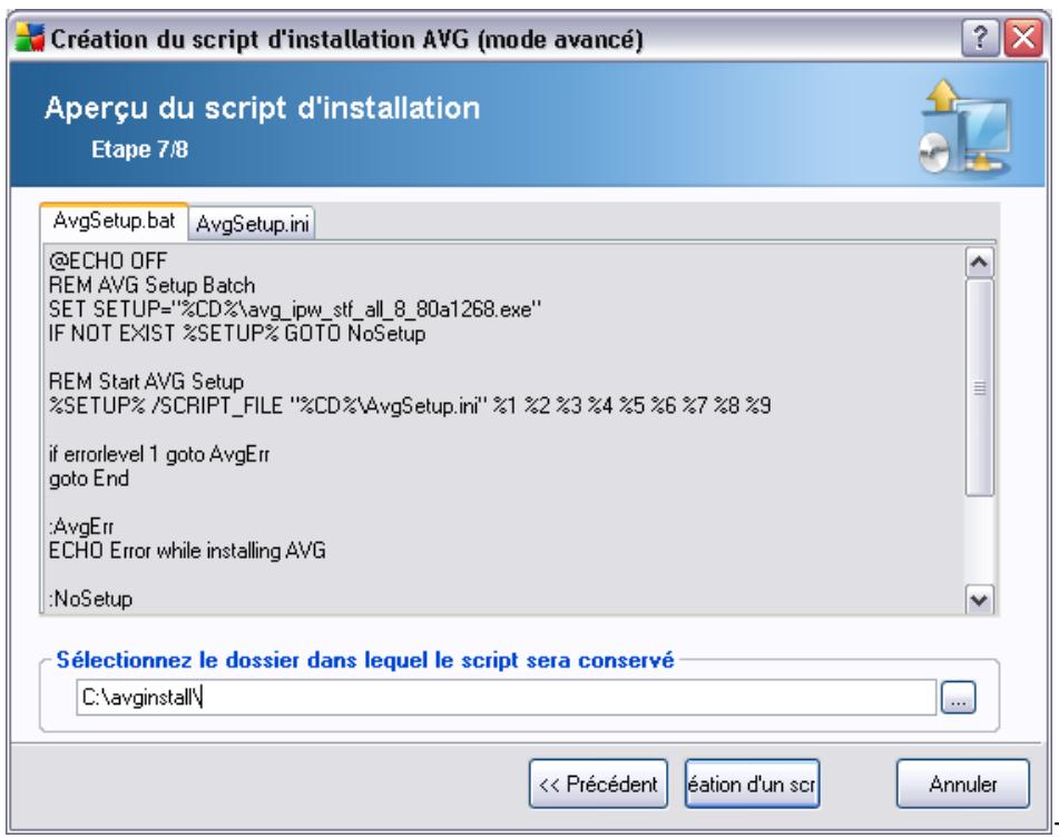 GRISOFT AVG 8.5 ANTIVIRUS - Création du script d'installation d'avg - 7