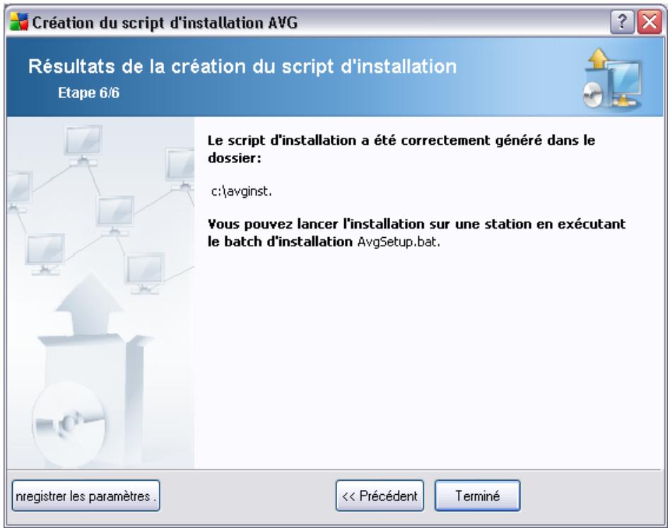 GRISOFT AVG 8.5 ANTIVIRUS - Création du script d'installation d'avg - 6