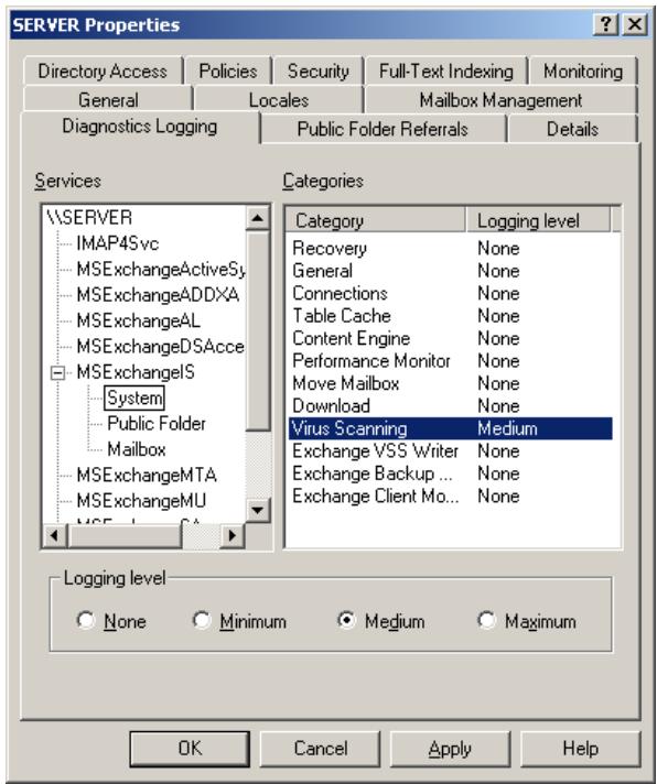 GRISOFT AVG 8.5 EMAIL SERVER EDITION - Journal des événements - 2