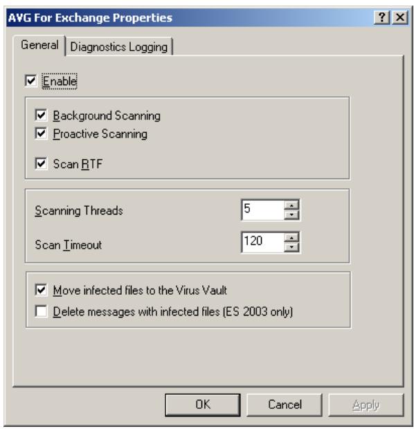 GRISOFT AVG 8.5 EMAIL SERVER EDITION - Propriétés générales - 1
