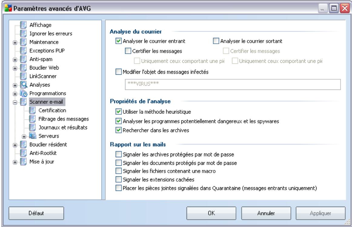 GRISOFT AVG 8.5 INTERNET SECURITY - Scanner e-mail - 1