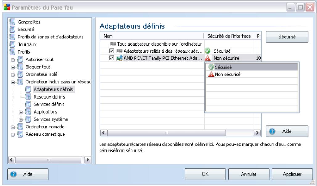 GRISOFT AVG 8.5 INTERNET SECURITY EDITION - Adaptateurs définis - 1