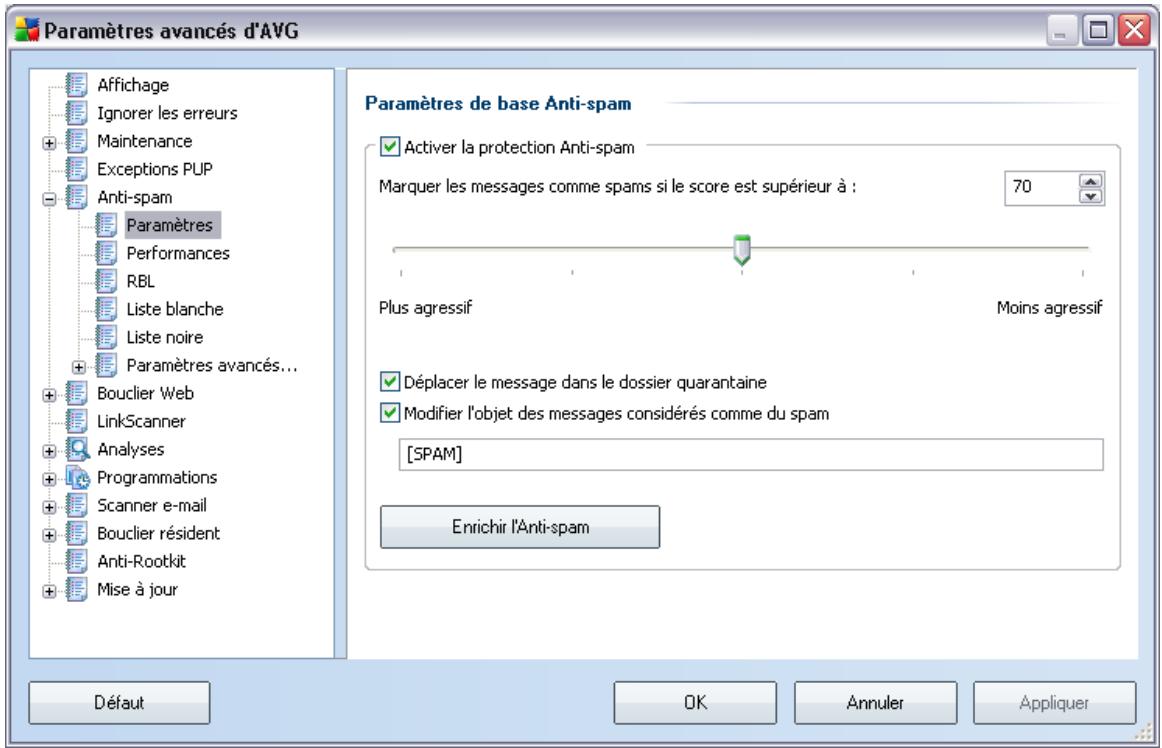 GRISOFT AVG 8.5 INTERNET SECURITY EDITION - Paramètres - 1
