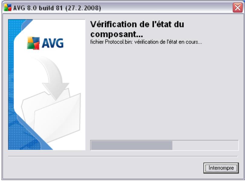 GRISOFT AVG 8.5 INTERNET SECURITY EDITION - Vérification de l'état du composant - 1