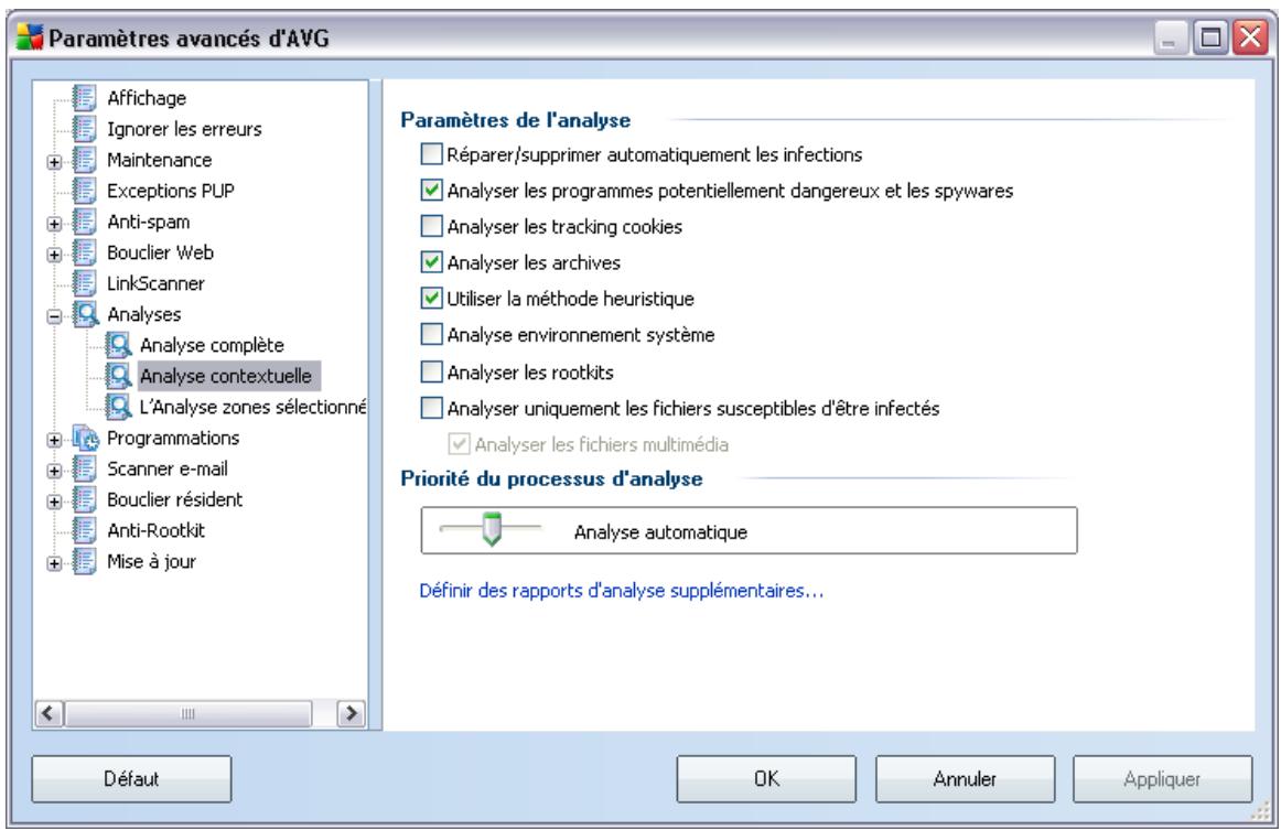 GRISOFT AVG 8.5 INTERNET SECURITY EDITION - Définir des rapports d'analyse supplémentaires... - 2