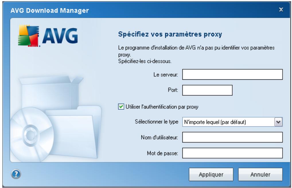 GRISOFT AVG 8.5 INTERNET SECURITY EDITION - Paramètres proxy - 1