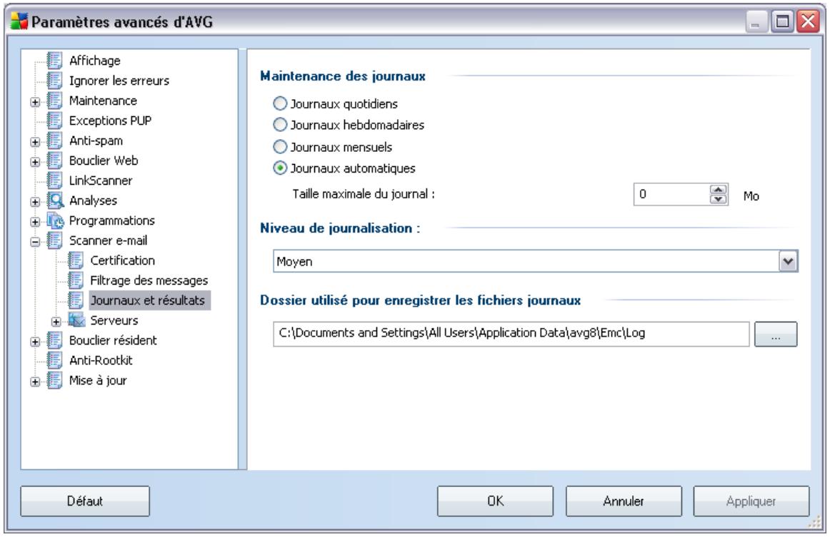 GRISOFT AVG 8.5 INTERNET SECURITY EDITION - Journaux et résultats - 1