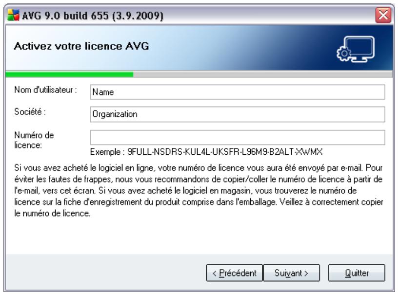 GRISOFT AVG 9 FILE SERVER - Activer votre licence AVG - 1