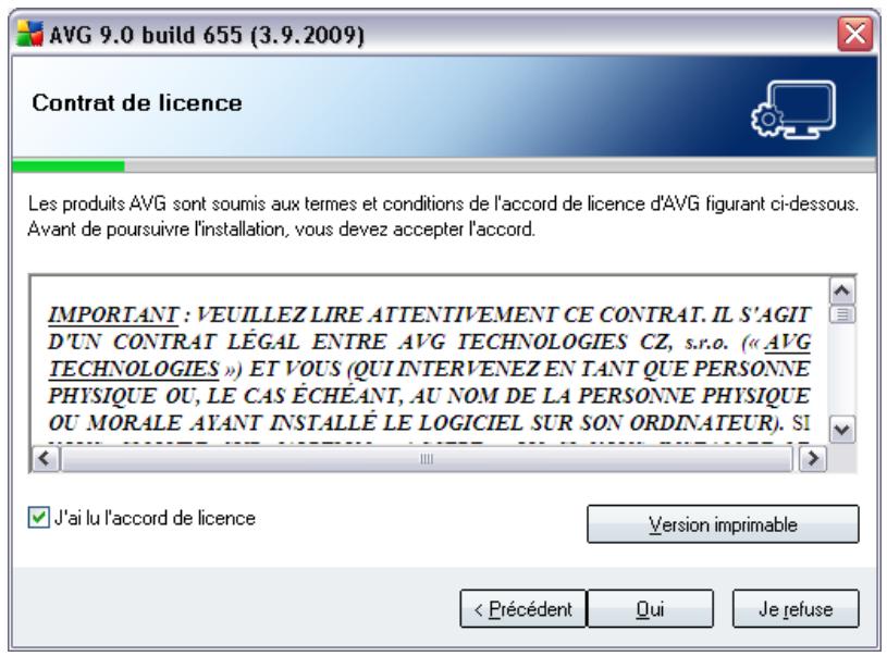 GRISOFT AVG 9 FILE SERVER - Contrat de licence - 1