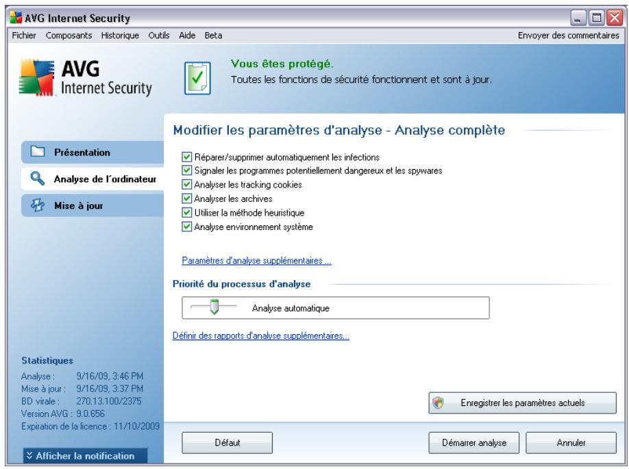 GRISOFT AVG 9 FILE SERVER - Modification de la configuration de l'analyse - 1