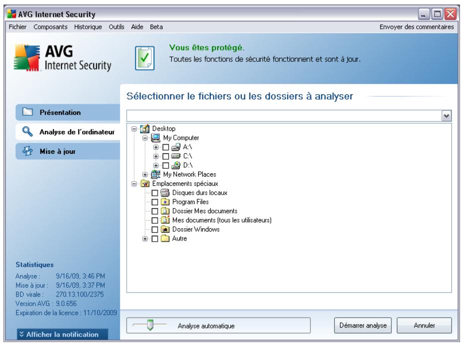 GRISOFT AVG 9 FILE SERVER - Lancement de l'analyse - 1