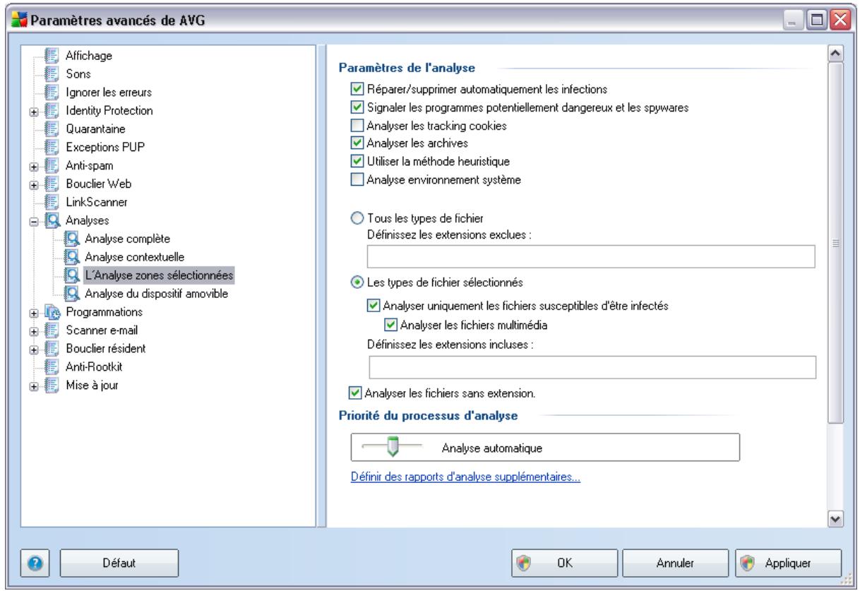 GRISOFT AVG 9 FILE SERVER - Analyse zones sélectionnées - 1