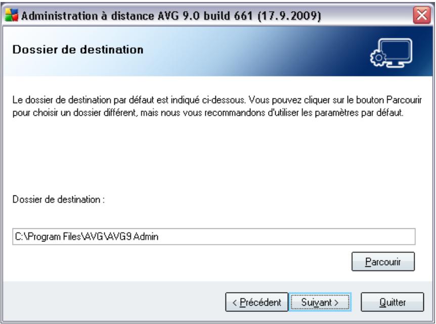 GRISOFT AVG 9.0 ANTI-VIRUS EDITION ENTREPRISE - Dossier de destination - 1