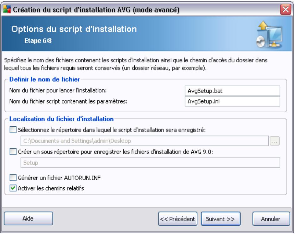 GRISOFT AVG 9.0 ANTI-VIRUS EDITION ENTREPRISE - Création du script d'installation d'avg - 6