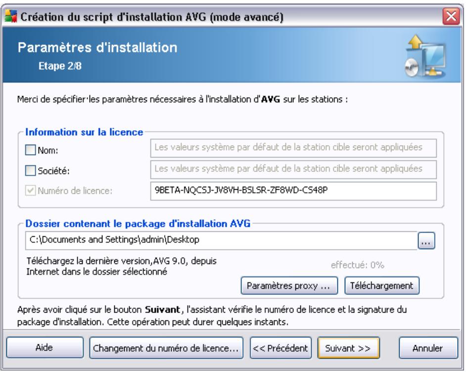 GRISOFT AVG 9.0 ANTI-VIRUS EDITION ENTREPRISE - Création du script d'installation d'avg - 2