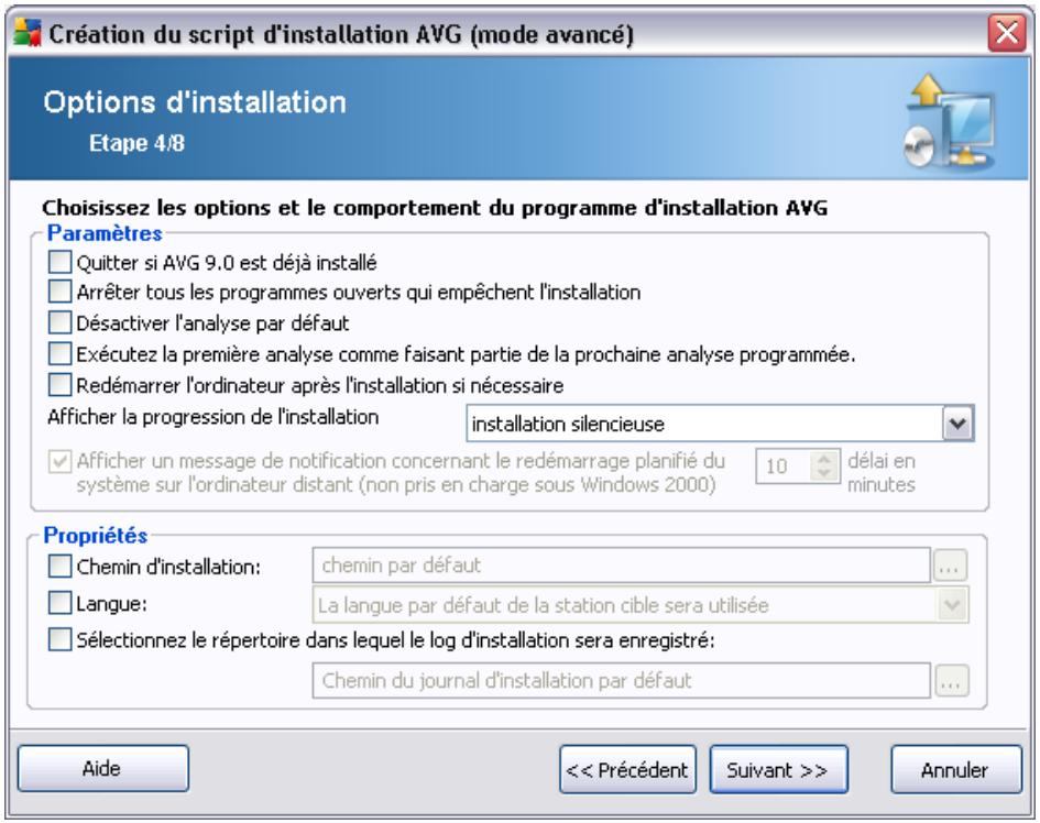 GRISOFT AVG 9.0 ANTI-VIRUS EDITION ENTREPRISE - Création du script d'installation d'avg - 4
