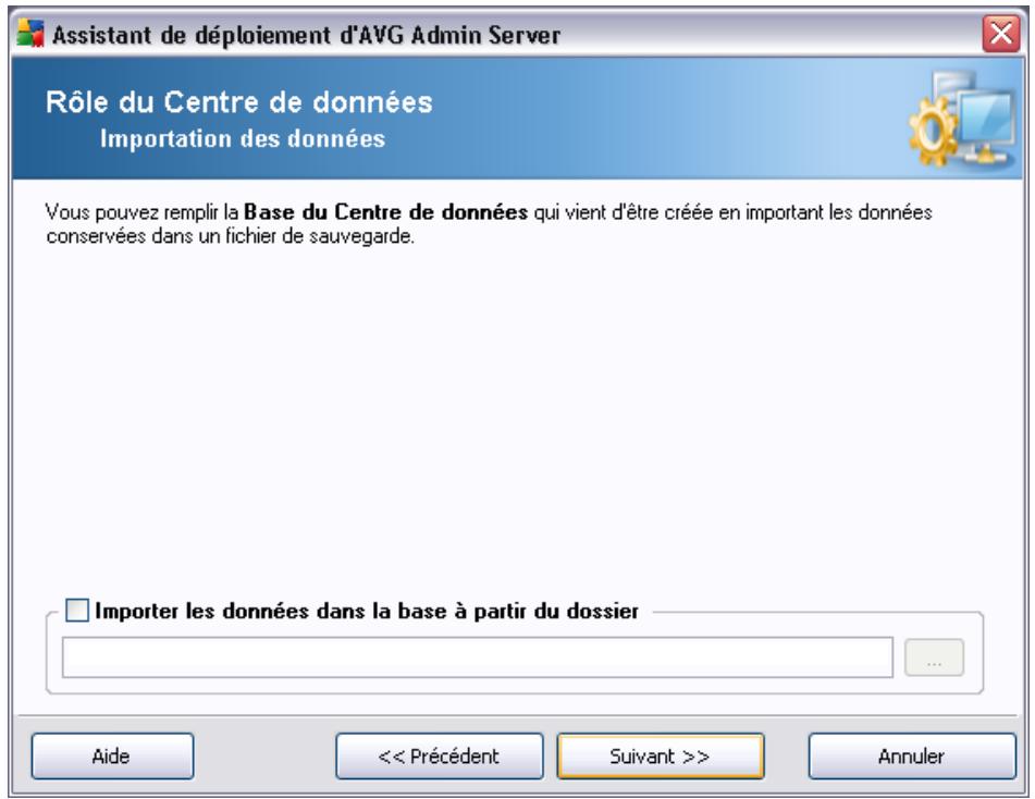 GRISOFT AVG 9.0 ANTI-VIRUS EDITION ENTREPRISE - Importation de données - 1
