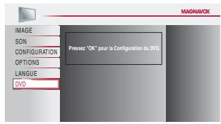 MAGNAVOX 19MD359B - Réglage de la langue du DVD - 4