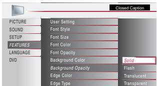 MAGNAVOX 19MD359B - Background Opacity - 1