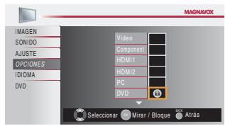 MAGNAVOX 19MD359B - Bloqueo de Canales - 6