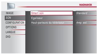 MAGNAVOX 19MD359B - Réglage du son - 5