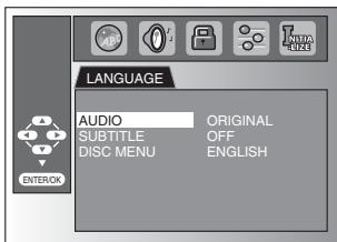 MAGNAVOX 19MD359B - DVD Language Setting - 7
