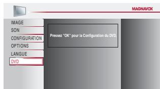MAGNAVOX 19MD359B - Réglage de la langue audio du DVD - 4