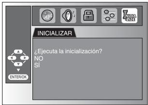 MAGNAVOX 19MD359B - l Reposicion de los Ajustes Predeterminados - 5